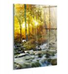 Wallfluent Fotó-kép, látványos fali dekoráció nappaliba, őszi erdő, 70x100 cm (010010010240100074955)