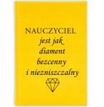  Könyvnaptár A5 2026 Citrom a Tanárnak Olyan, Mint A Gyémánt (Kalendarz 26 Cytrynowy Jest Jak Diament)