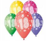 GoDan Prémium lufi 18-as számmal, nyomtatott, 13" (33 cm), 5 db-os szett. GoDan