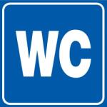  Matrica Ajtóra, Ablakra, Wc-re 10, 5 cm (alejestudio_bhp)