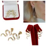 Xuping 4200 Fülbevaló arany sebészeti acél lógó hírességek vipera