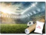 Consalnet Fotótapéta Végyes Szálas Anyag Futball Labda Stadion Sportpálya 350x250 ingyenes ragasztó