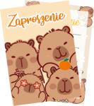  Születésnapi meghívók vízidisznó Kapibara a6 születésnap gyerekeknek boríték