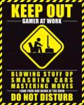 GB Eye Játékos Szoba Keep Out Gamer At Work poszter