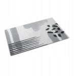 Wallmuralia Erős kültéri, csúszásgátló lábtörlő 60x40 Geometrikus Nemlinearitás (010650720010000088033)