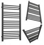 M&C Fürdőszobás Létrás Radiátor 1350/550 Fekete Matt (DRABINKA 1350/550 CZARNY MAT 24H)