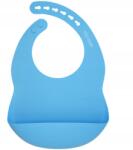 MilaBaby Rugalmas szilikon előke tállal, puha vízálló zsebbel (#C406O)