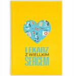 FunnyCase Naptár tervező 2026 Orvos Nagy Szívvel *név* Citrom Ajándék (Planer Cytryna LEKARZ Z WIELKIM SERCEM *IMIĘ*)