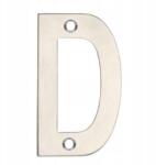 Zoo Hardware Litera D Házszám Rozsdamentes Acél Inox 75mm (ZSNDSS75)