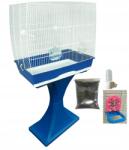 Agro Zoo Katia XXL kanári papagáj ketrec Etetőanyag Ajándék (4002 0298)