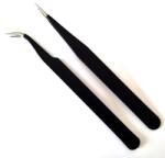 Perfect Szempilla Csipesz Szetthez, Ferde És Egyenes, 2 Db-os Készlet (pesekomp2)