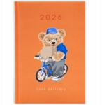 FunnyCase Könyvnaptár 2026 Fast Delivery Narancssárga Ajándék Határidőnapló Minták (Kalendarz Pomarańczowy FAST DELIVERY)