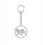 Mejk Jewellery Ezüst kulcstartó Thai Bangkaew Dog Ezüst 925 Gravírozás Ingyenes (Thai Bangkaew Dog)