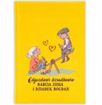 FunnyCase Könyvnaptár 2026 Induló Nagyszülők Citrom tervező Ajándék Wz (Kalendarz Cytrynowy ODJAZDOWI DZIADKOWIE)