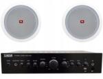 JBL Szett: Erősítő 2 x 90W Jbl mennyezeti hangszórók (3-TA-400MIC)