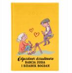  Könyvnaptár A5 2026 Citrom tervező Induló nagyszülők varázsló (Planer 2026 Cytrynowy Odjazdowi Dziadkowie)