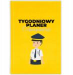 FunnyCase Naptár tervező 2026 Heti Biztonsági Tervező Citrom Ajándék (Planer Cytryna TYGODNIOWY PLANER OCHRONIARZA)