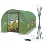Chomik Kerti Üvegház Zöldség Paradicsom 2x3m Alagút Fólia 6m2 Pálcák (TUN5552)