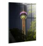 Wallfluent Edzett Üveg Fali Kép Prémium Minőségű Étkészlethez, San Antonio Épület (010010010240100075968)