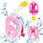  Búvármaszk Összecsukható Teljes Arc S/m Rózsaszín (KX6131_1)