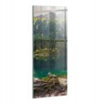 Wallfluent Üvegkép a falra, étkezőbe Morskie Oko a Tátrában, 50x125 cm (010010010180100075526)