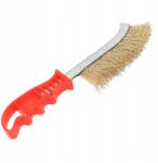 OLFed Drótkefe Hajlított Sárgaréz 23 CM (Z10358)