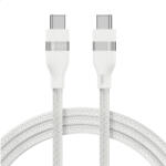 Anker Кабел за бързо зареждане за устройства с USB-C порт - Anker USB-C to USB-C Cable 240W (180 см) (бял) (A82E2H22)