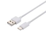 Xiaomi Кабел за устройства с USB-C порт (100 см) (бял) - Xiaomi USB-A to 3A USB-C Data Cable (bulk)