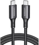 UGREEN Кабел с бързо зареждане за устройства с USB-C порт (100 см) (черен) - Ugreen USB-C to USB-C Data Cable 60W (US567-15373)