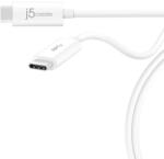  Супербърз USB 3.1 кабел (70 см. ) за MacBook и компютри с USB-C порт - J5Create Superspeed+ USB 3.1 Data Cable USB-C към USB-C (J100USBC)