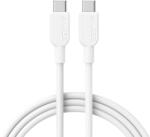 Anker Кабел с бързо зареждане за устройства с USB-C порт - Anker 310 USB-C to USB-C Cable 240W (90 см) (бял) (A81D5H21)