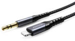 JOYROOM Качествен аудио кабел от Lightning към 3.5 мм. аудио жак (100см) - Joyroom Audio Cable With Lightning Connector (черен) (SY-A02)