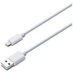 iLuv USB кабел за iPhone, iPad, iPod с Lightning - iLuv Premium Lightning Cable (бял) (ICB263WHT)