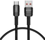 Tech-Protect Кабел с въжена оплетка за устройства с USB-C порт (50 см) - Tech-Protect Ultraboost Evo USB-A to USB-C Cable 100W (черен) (THP2600)