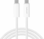 4smarts Кабел с бързо зареждане за устройства с USB-C порт (300 см) - 4smarts PremiumCord USB-C to USB-C Cable 240W (бял) (540960)