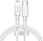 Baseus MFI сертифициран USB-C към Lightning кабел за Apple устройства с Lightning порт (180 см) - Baseus BMX Mini USB-C to Lightning Cable PD 18W (CATLSW-B02) (бял) (CATLSW-B02)