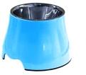 Nunbell Ergonomikus magasított melamin etetőtál kék 500ml