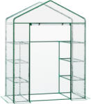Outsunny Sera de Gradina Dreptunghiulara Outsunny143x73x195cm | Aosom Romania (01-0482)