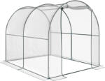 Outsunny Seră de Grădină Tip Tunel, Spațioasă, din PVC, Protecție UV, 250x200x200 cm | Aosom Romania (01-0467)