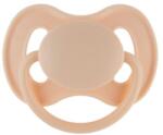 CANPOL BABIES Suzeta din cauciuc cu vârf rotund Nude 6-18m crem (AGS23-224_CRE)
