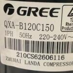Gree QXA-B120C150 | Compresor AC 12000 BTU