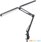 Kobi Asztali lámpa LED TENUIX DUO 28W 3CCT fekete LED2B, 1400lm, CRI≥80, KOBI-001973 (KOBI-001973)