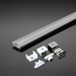 V-TAC LED szalag profil, fehér/fehér fedő, 2000mm, V-TAC, 3368 (3368)