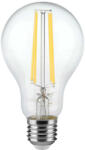 V-TAC LED izzó átlátszó filament E27, 12w, 3000K, meleg fehér, 1521lm, 300°, CRI>80, V-TAC, 217458 (217458)