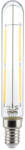 V-TAC LED izzó átlátszó filament T20 E14, 4w, 3000K, meleg fehér, 400lm, 300°, CRI>80, V-TAC, 212701 (212701)