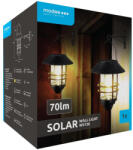 Modee LED szolár napelemes fali lámpa, 2700K, 70lm, IP44, Modee, ML-WS136 (ML-WS136)