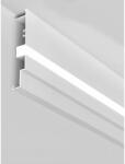 Optonica Alumínium mennyezeti profil, fehér/fehér fedő, Optonica, 15113 (15113)