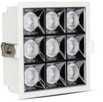 V-TAC Süllyeszthető COB LED mélysugárzó lámpa PRO, 36w, 2700K, meleg fehér, 2880lm, 38°, fehér, CRI>90, V-TAC, 999 (999)