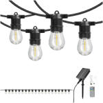 Kobi Napelemes GARLAND LED fényfüzér STARLIGHT NEO 10m 20x0.042W E27 LED2B, 1W, 2700K, meleg fehér, CRI≥80, IP54, KOBI-004522 (KOBI-004522)