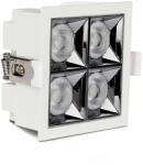 V-TAC Süllyeszthető COB LED mélysugárzó lámpa PRO, 16w, 5700K, hideg fehér, 1280lm, 12°, fehér, CRI>90, V-TAC, 976 (976)